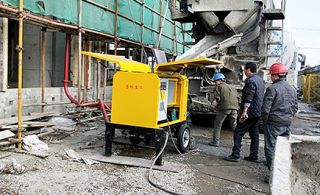 烟台赢咖2混凝土泵价格-厂家直销更优惠，节省40%中间商差价[赢咖2]